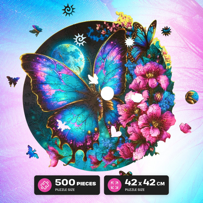 Bilder och foton av Butterfly puzzle 500 pieces. ESC WELT.