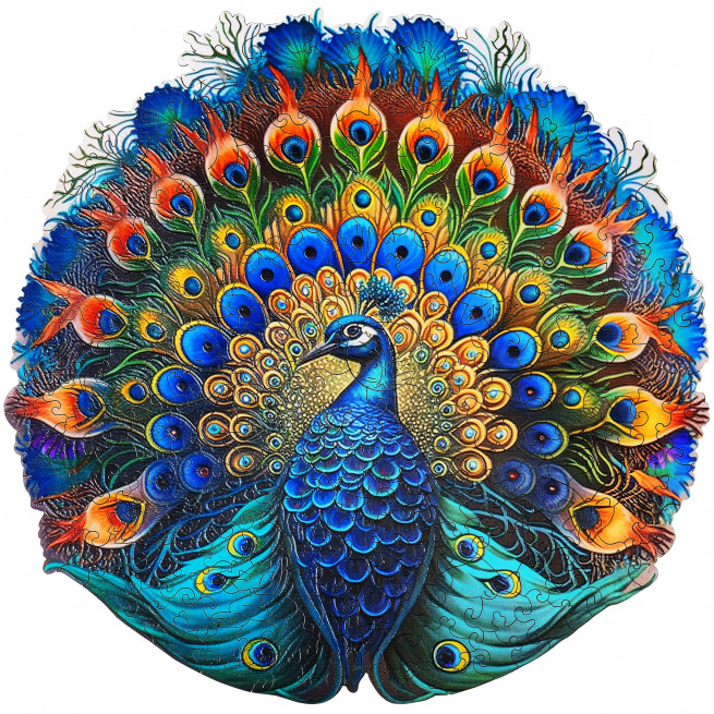 Bilder och foton av Peacock puzzle 500 pieces. ESC WELT.