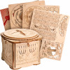 Bilder och foton av Wooden Secret LOCK BOX. ESC WELT.