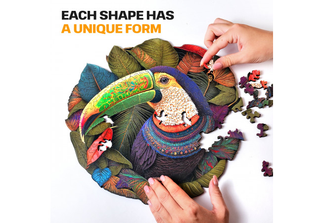 Bilder och foton av Toucan puzzle 500 pieces. ESC WELT.