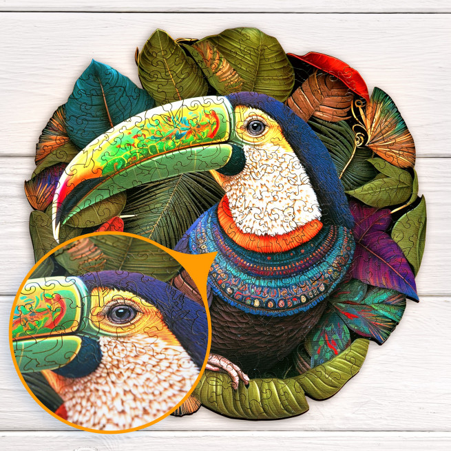 Bilder och foton av Toucan puzzle 500 pieces. ESC WELT.