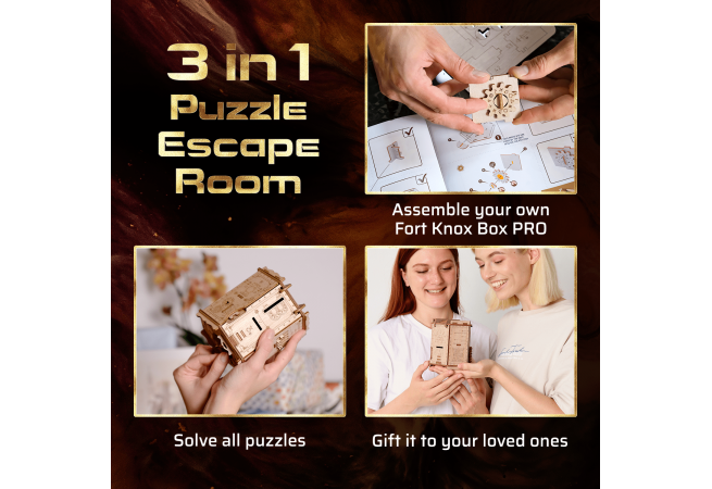 Bilder och foton av 3D Puzzle Game Fort Knox Box Pro. ESC WELT.