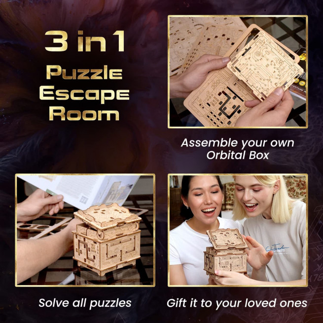Bilder och foton av 3D Puzzle Orbital Box. ESC WELT.