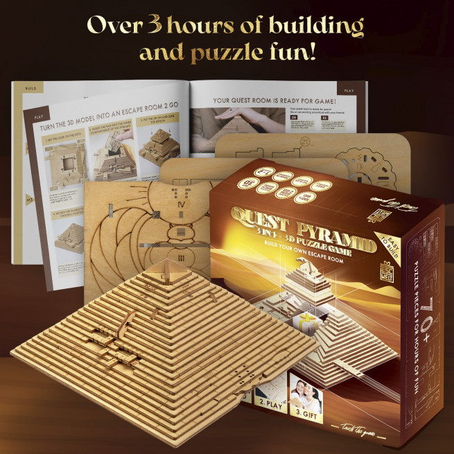 Bilder och foton av 3D Puzzle Game Quest Pyramid. ESC WELT.
