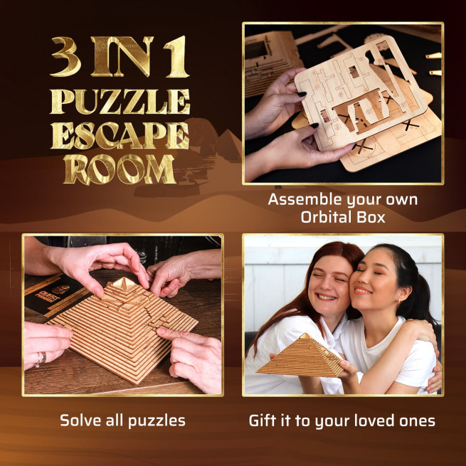 Bilder och foton av 3D Puzzle Game Quest Pyramid. ESC WELT.