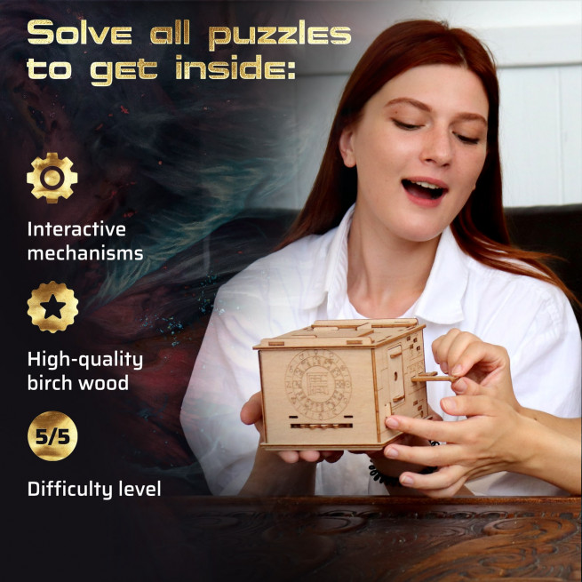 Bilder och foton av 3D Puzzle Game Space Box. ESC WELT.