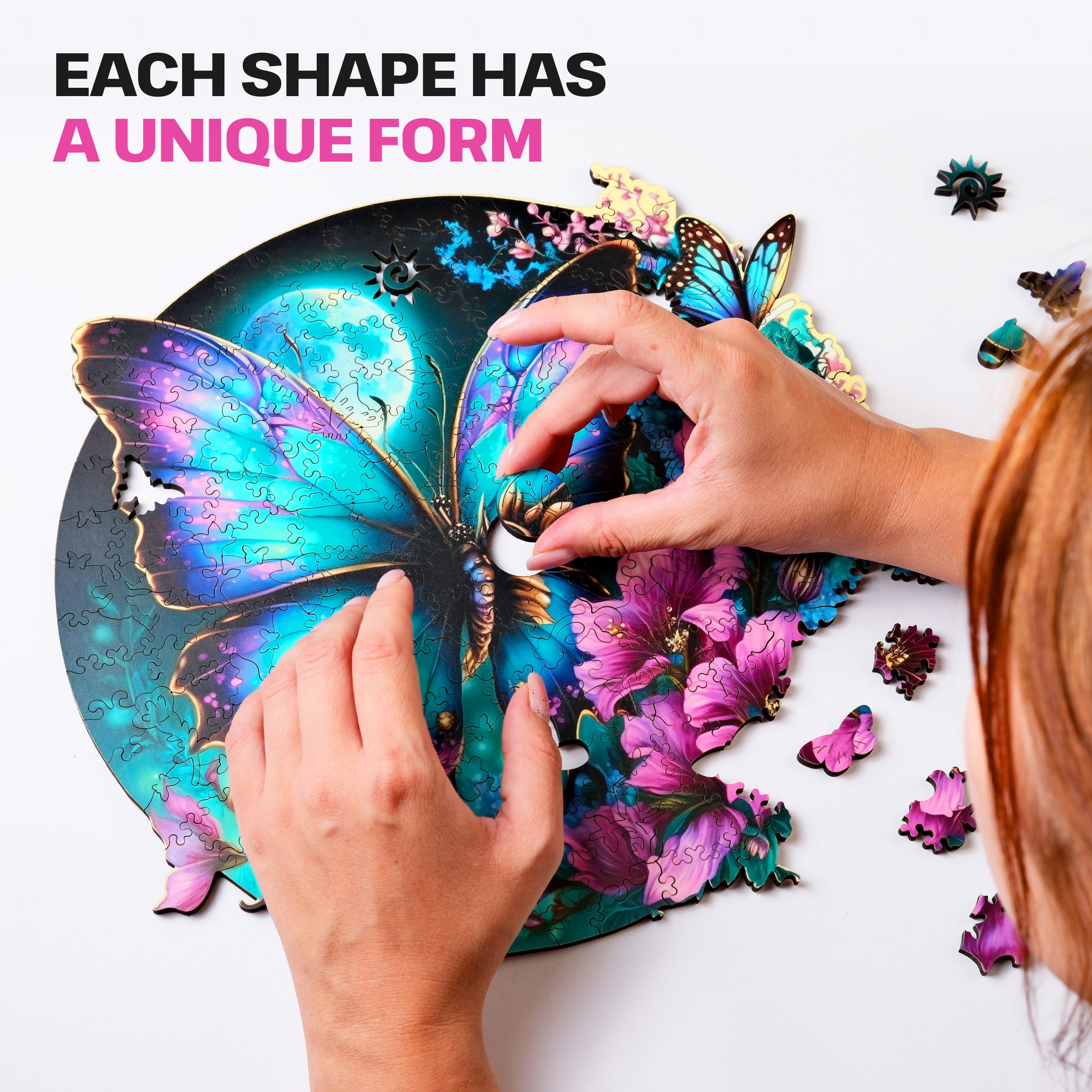 Bilder och foton av Butterfly puzzle 500 pieces. ESC WELT.