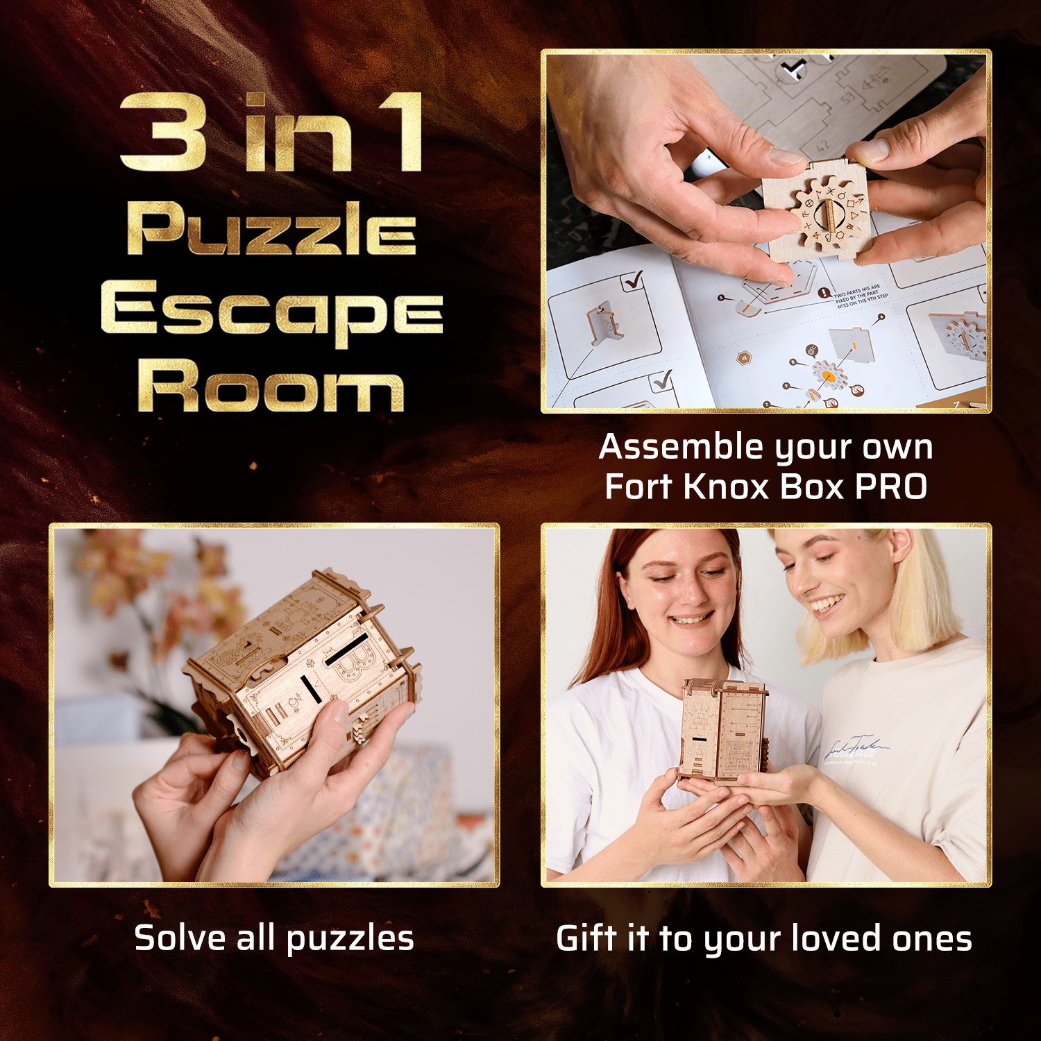 Bilder och foton av 3D Puzzle Game Fort Knox Box Pro. ESC WELT.