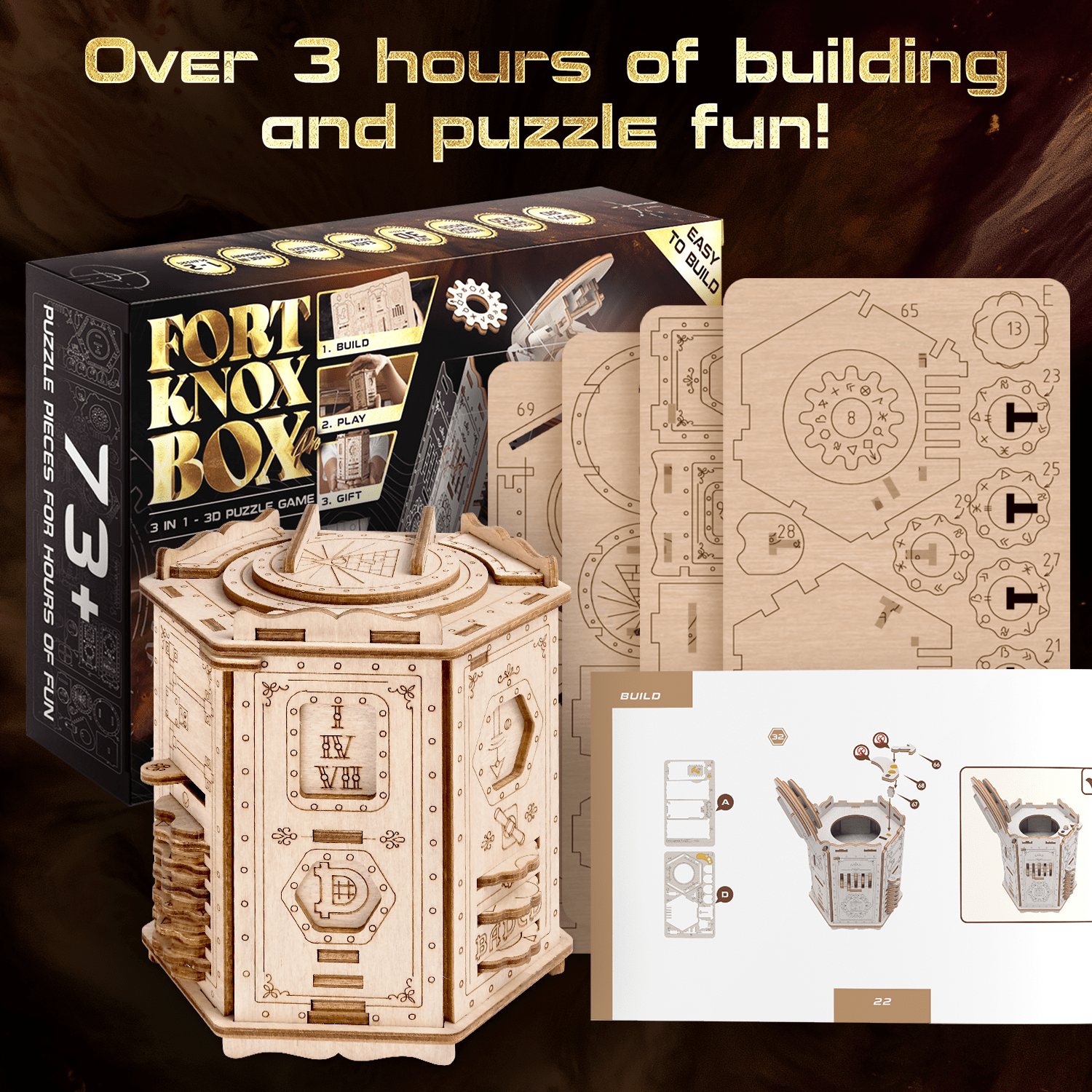 Bilder och foton av 3D Puzzle Game Fort Knox Box Pro. ESC WELT.