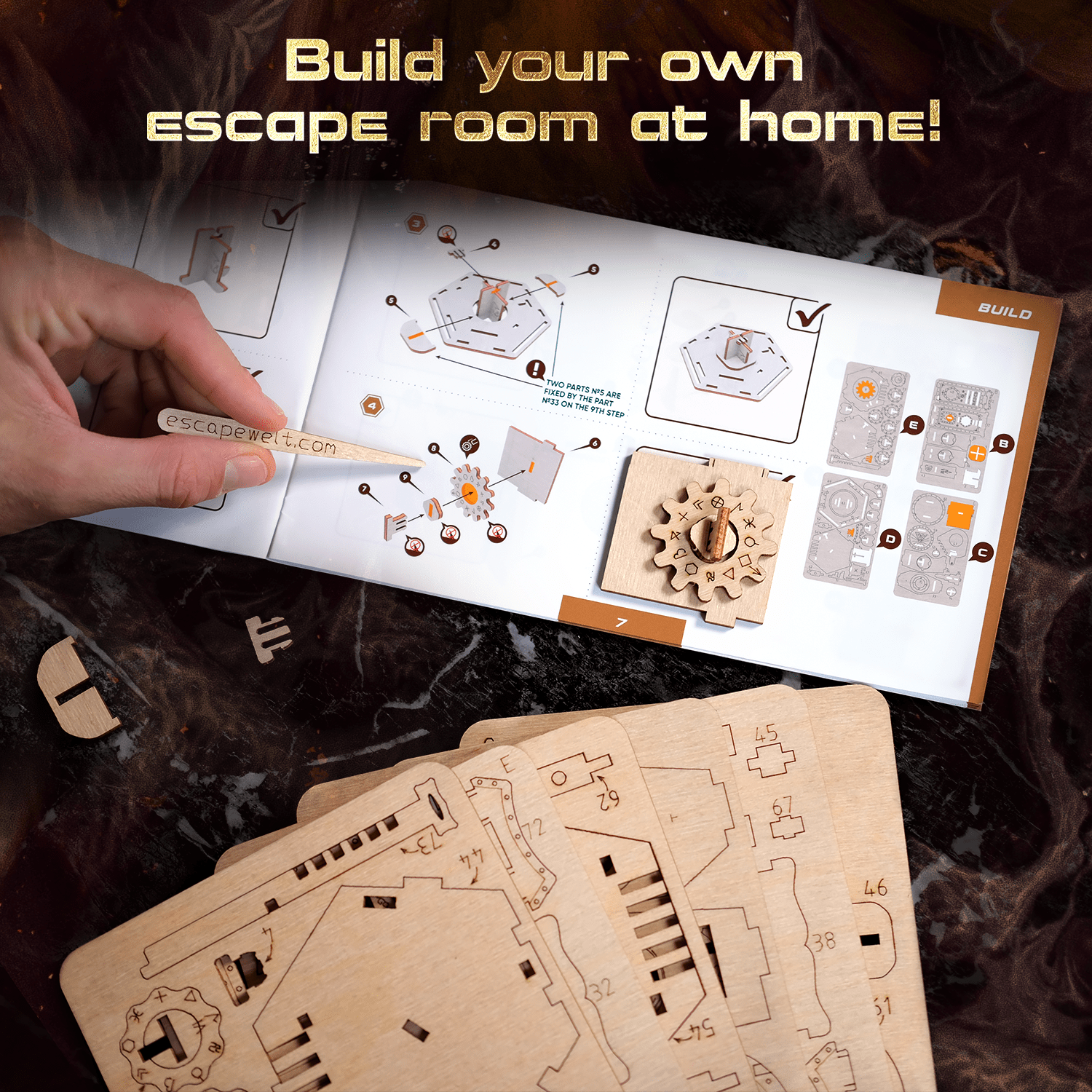 Bilder och foton av 3D Puzzle Game Fort Knox Box Pro. ESC WELT.