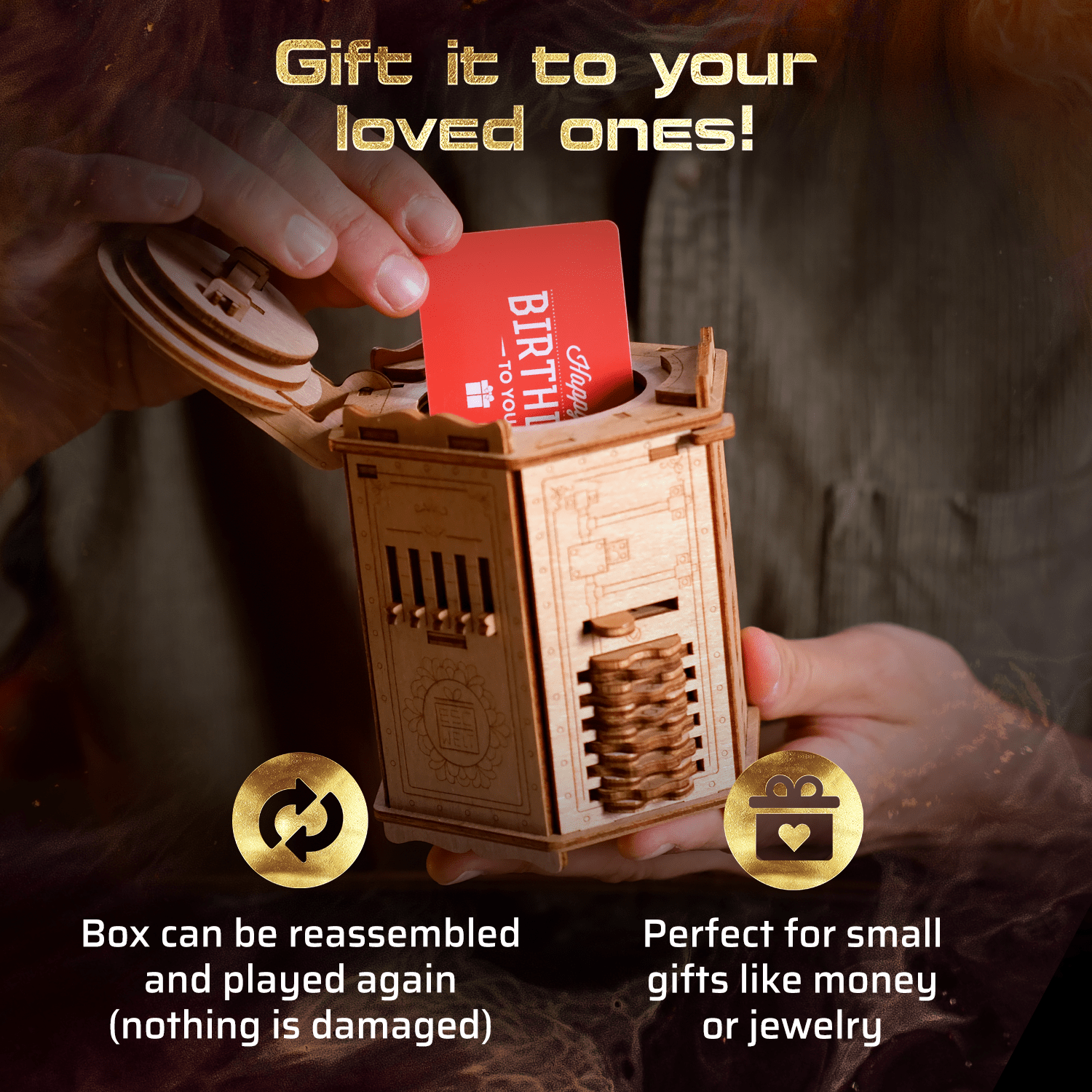 Bilder och foton av 3D Puzzle Game Fort Knox Box Pro. ESC WELT.