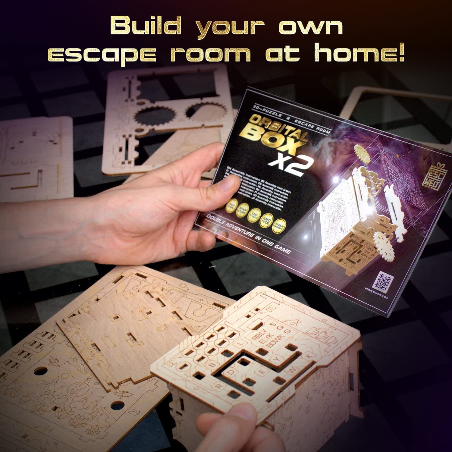 Bilder och foton av 3D Puzzle Orbital Box. ESC WELT.