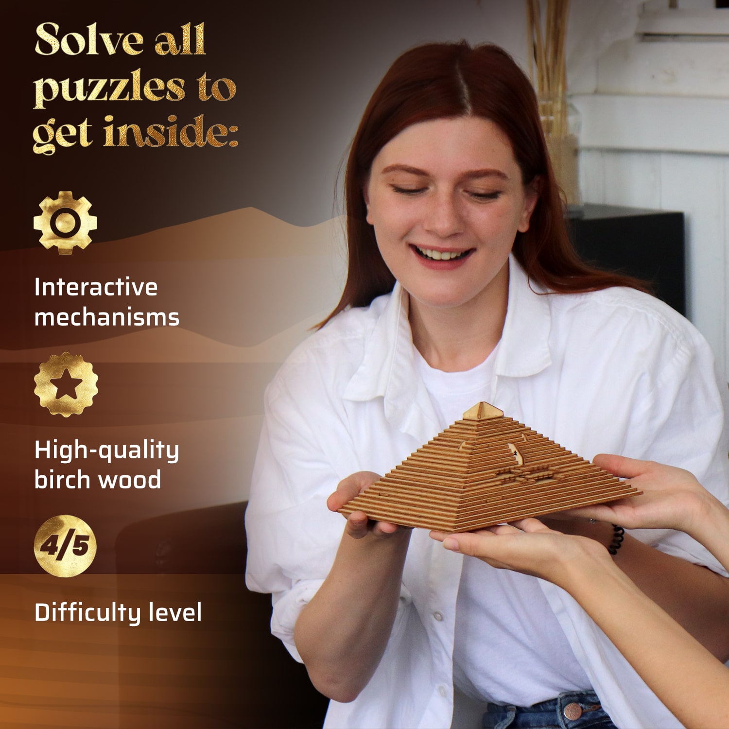 Bilder och foton av 3D Puzzle Game Quest Pyramid. ESC WELT.