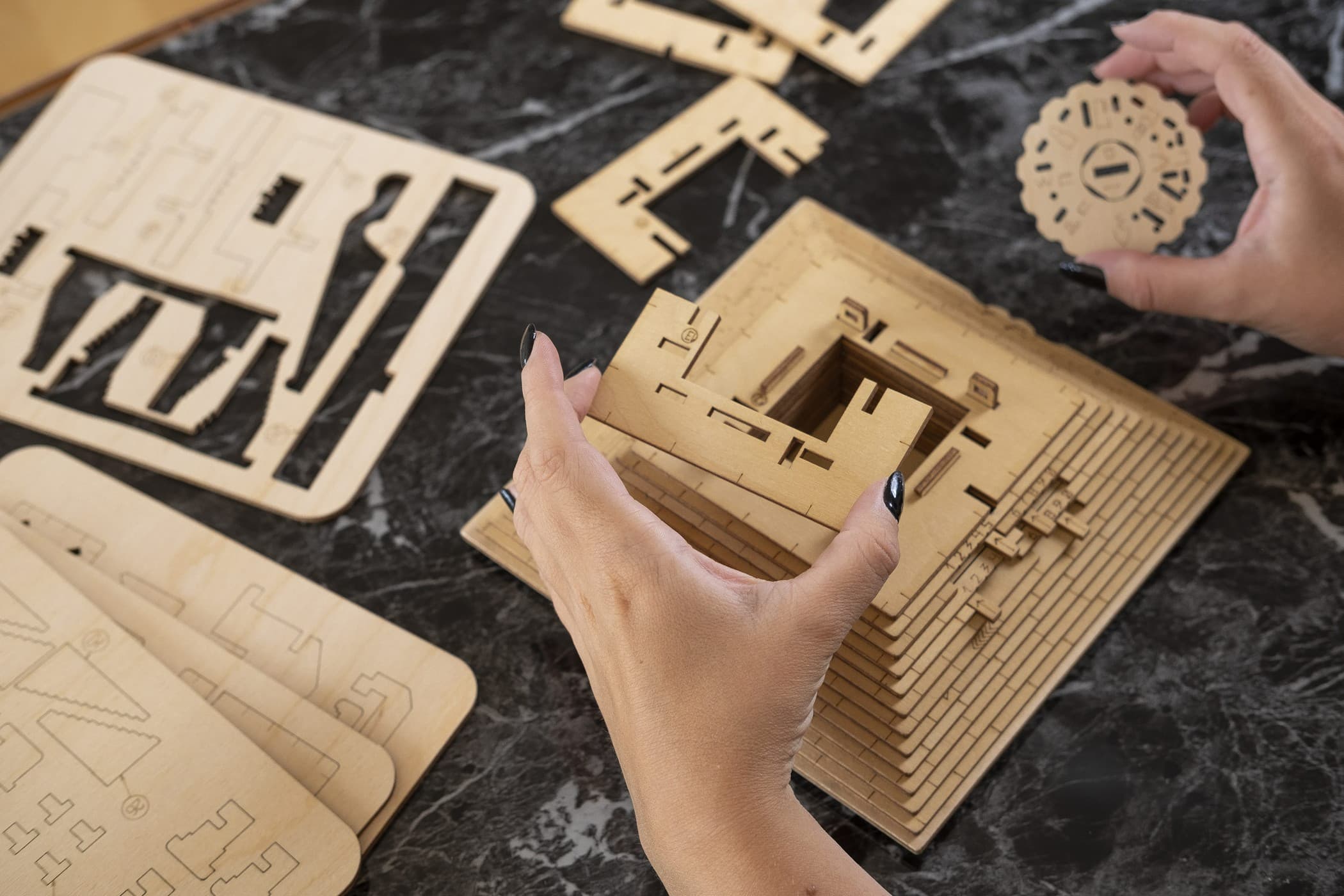 Bilder och foton av 3D Puzzle Game Quest Pyramid. ESC WELT.