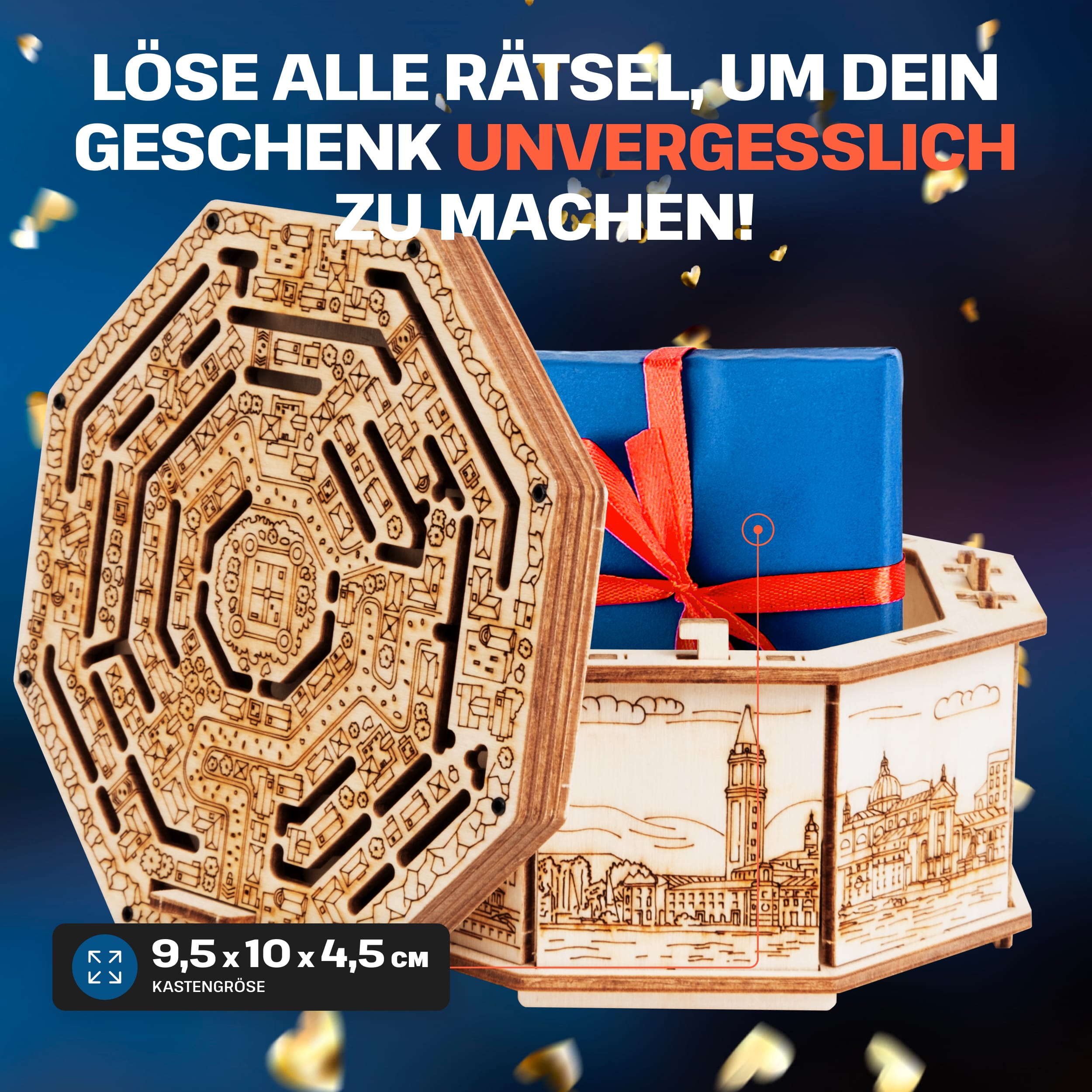 Bilder och foton av Wooden Secret MAZE BOX. ESC WELT.