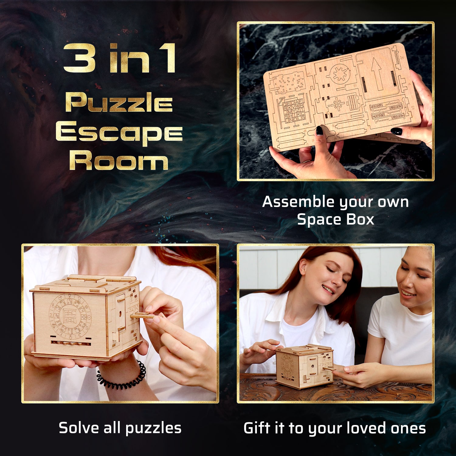 Bilder och foton av 3D Puzzle Game Space Box. ESC WELT.