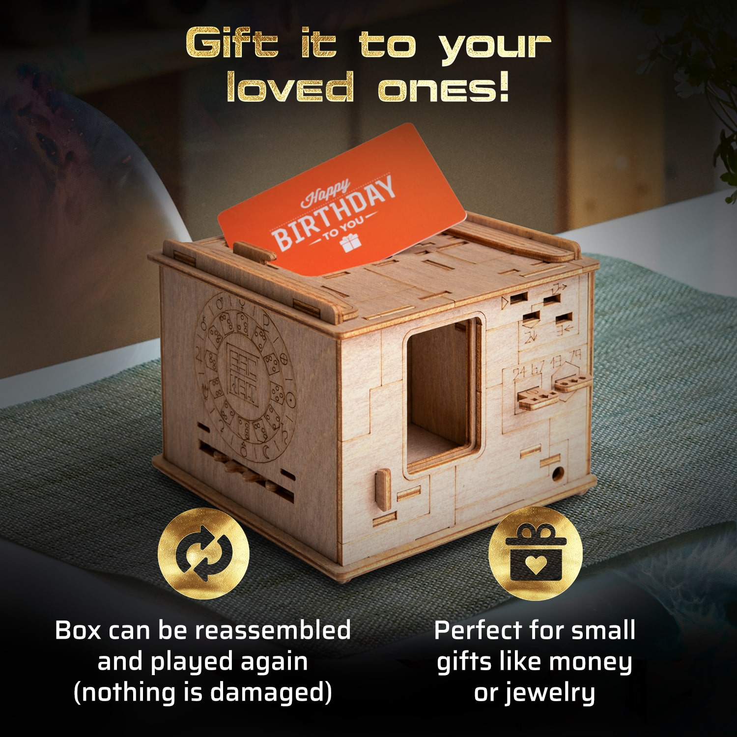 Bilder och foton av 3D Puzzle Game Space Box. ESC WELT.